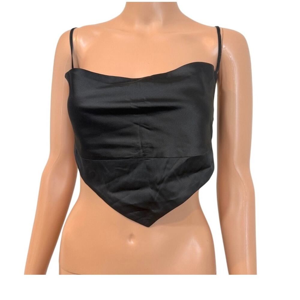 Danielle Bernstein large handkerchief adjustable wrap top TS 3039